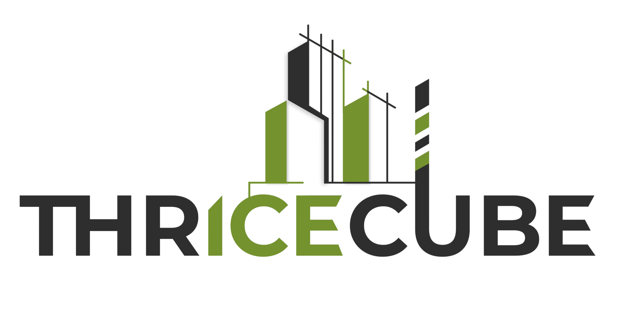 THRICECUBE Logo BLK thricecube.co.uk